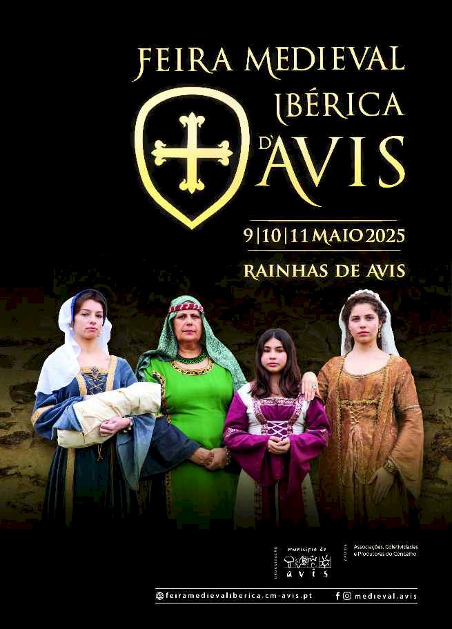 Feira Medieval Ibérica de Avis 2025 é dedicada às Rainhas de Avis