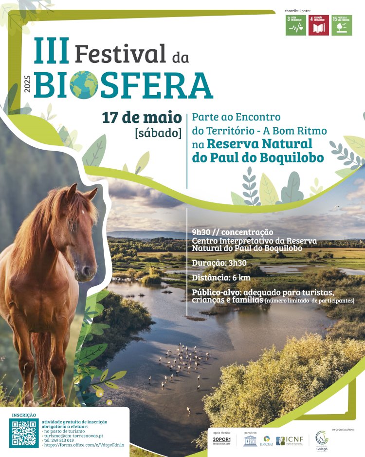 III Festival da Biosfera convida a passeio no Paul do Boquilobo