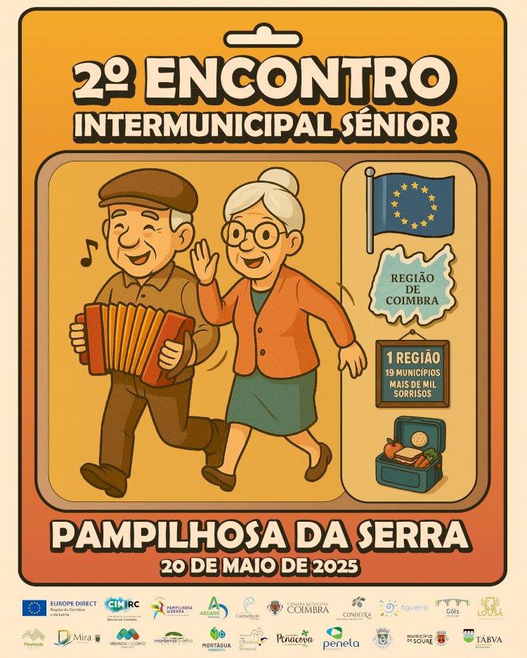 Pampilhosa da Serra vai receber 2.º Encontro Sénior da CIM Região de Coimbra