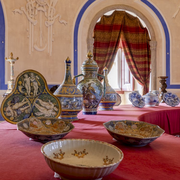 Sala dos Veados restaurada com peças de D. Fernando II
