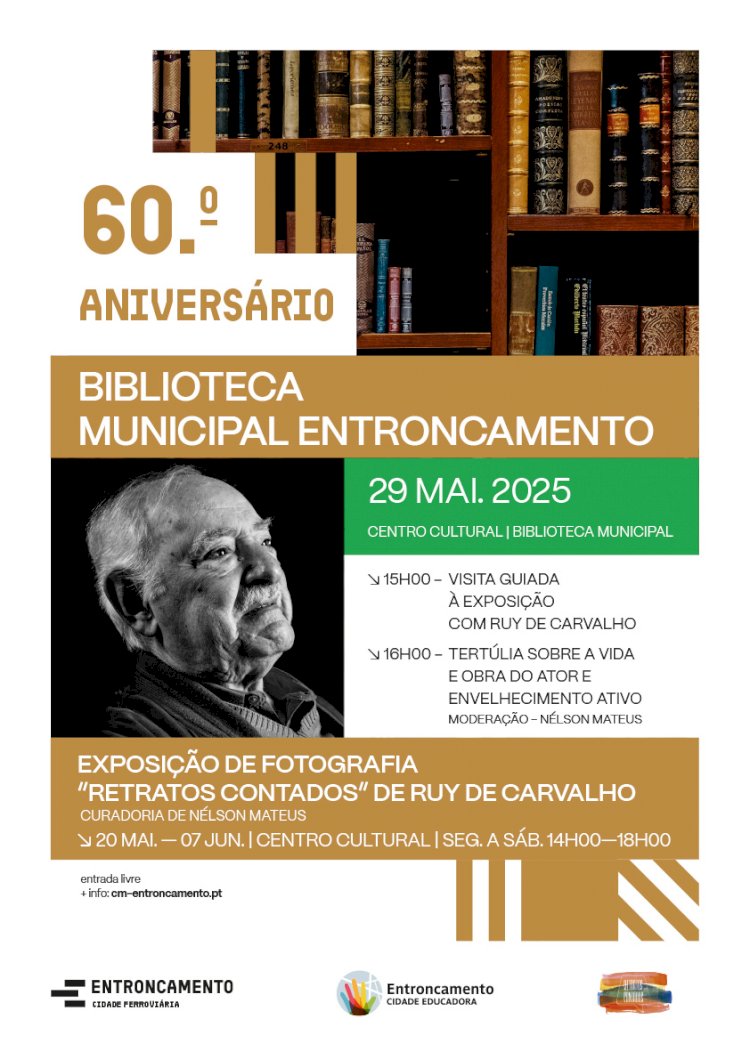 Comemorações 60º Aniversário Biblioteca Municipal do Entroncamento