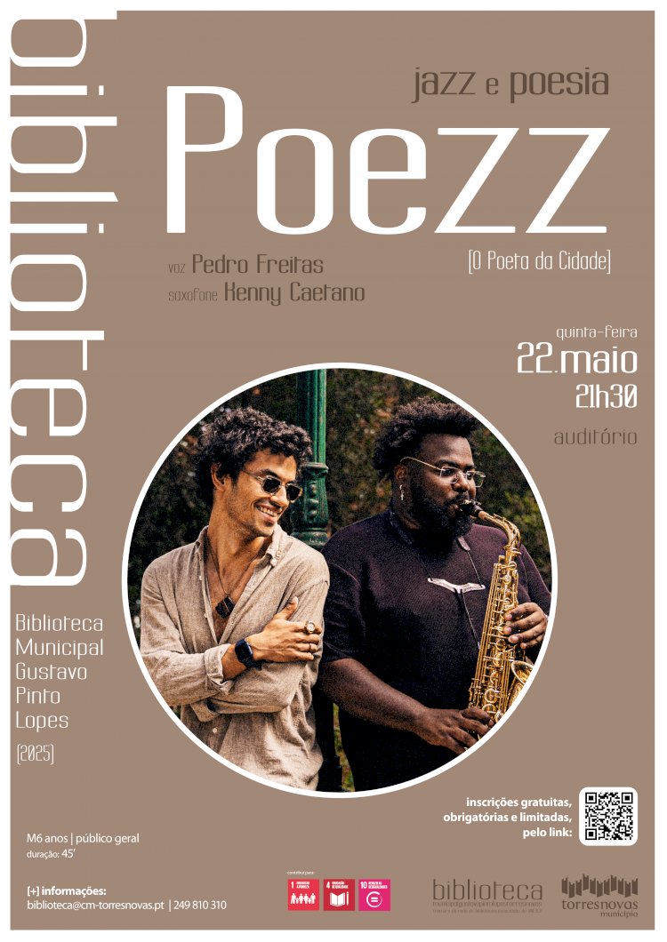Espetáculo de Jazz e Poesia na Biblioteca