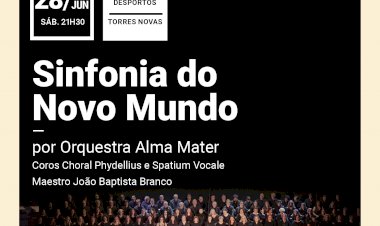 Sinfonia do Novo Mundo por Orquestra Alma Mater no Palácio dos Desportos