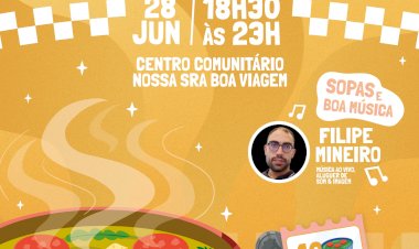 Festival de Sopas promove sabores, música e solidariedade na Leirosa