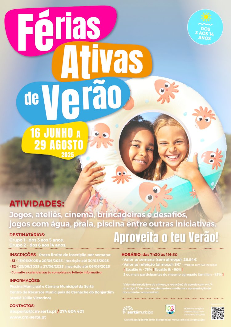Férias Activas regressam no Verão e estendem-se até final de Agosto