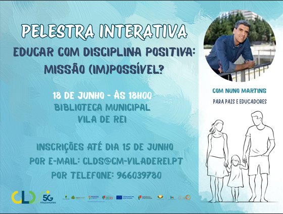 Parentalidade e Educação Consciente: Palestra Interactiva com Nuno Pinto Martins