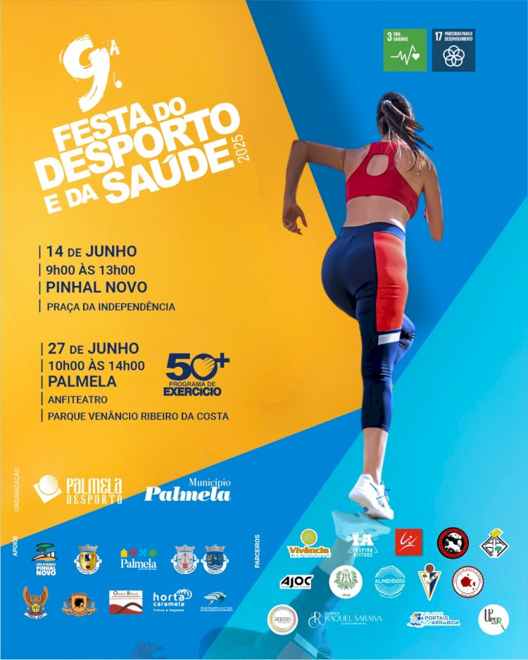 Festa Desporto e Saúde: demonstrações gratuitas para todas as idades