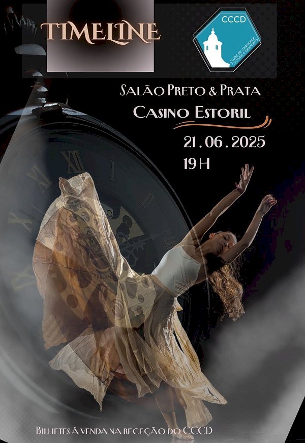 Espectáculo “Timeline” no Salão Preto e Prata do Casino Estoril