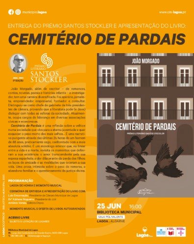 Apresentação do Livro Premiado: Cemitério de Pardais
