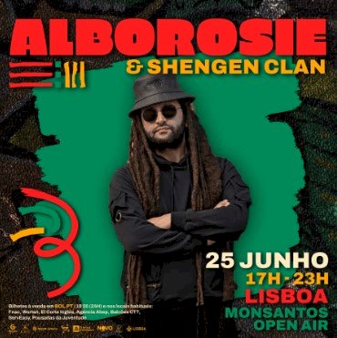 Alborosie & Shegen Clan ao vivo em Lisboa