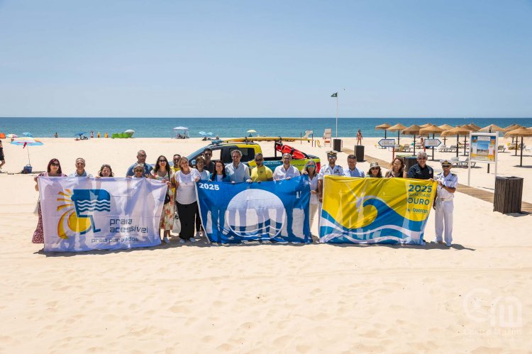 Castro Marim é o primeiro município do Algarve e hastear Bandeira Azul