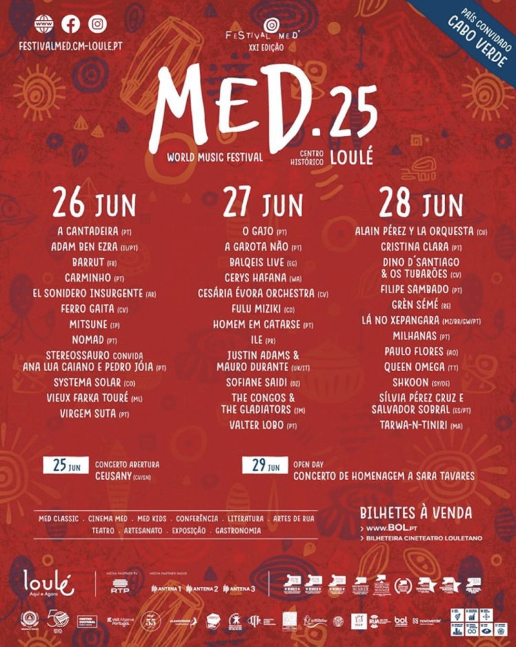 Festival MED revela cartaz completo para 2025