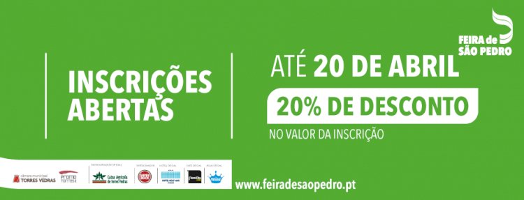 Feira de São Pedro 2025: Inscrições para Expositores abertas!