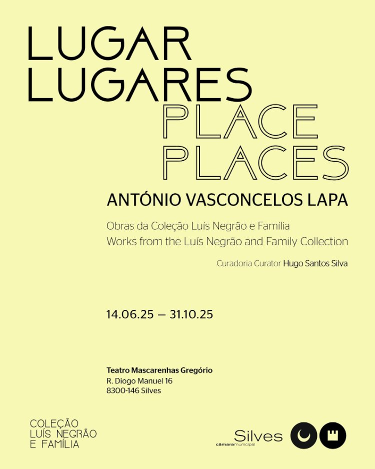 Exposição “Lugar Lugares” no teatro Mascarenhas Gregório