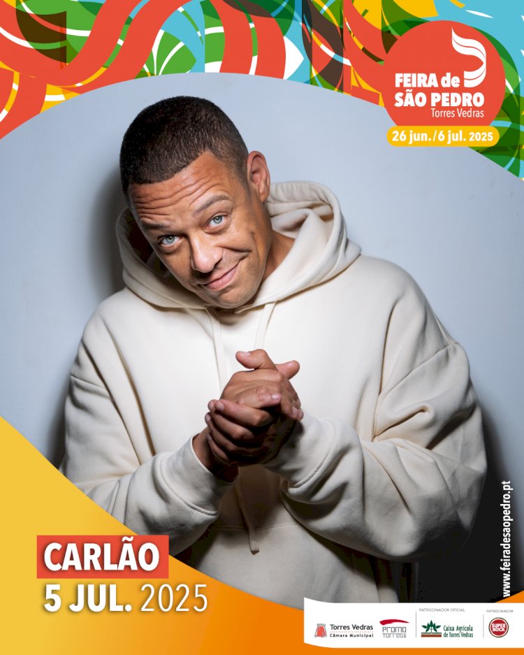 Carlão no palco da Feira de São Pedro 2025