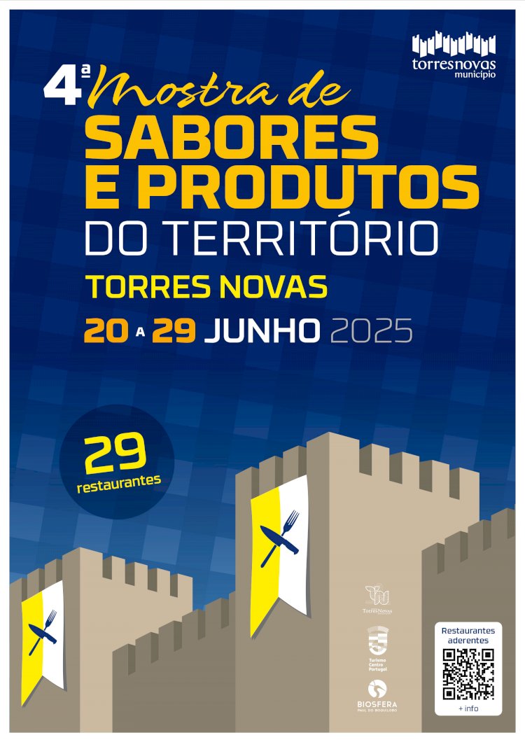 4.ª Mostra de Sabores e Produtos do Território em 29 restaurantes
