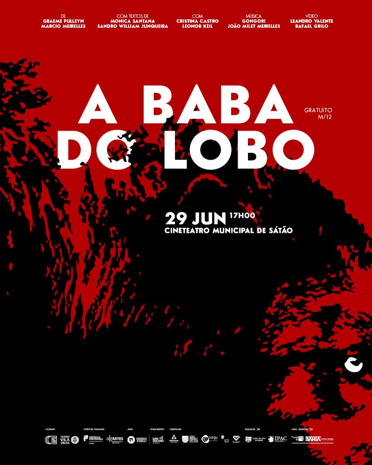 “A Baba do Lobo” tem apresentação em Sátão no dia 29 de junho