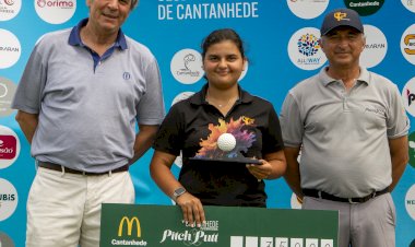 V CANTANHEDE INTERNATIONAL PITCH & PUTT  “ALINE, TRI-CAMPEÔ
