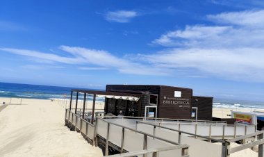 Biblioteca da Praia da Tocha abriu ao público