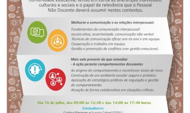 Jornadas “Ajudar a Educar” para pessoal não docente