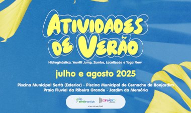 Município da Sertã promove atividades de verão ao ar livre