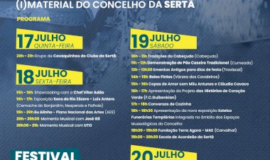 Pátio das Freguesias celebra património cultural (i)material do concelho da Sertã no Festival de Gastronomia do Maranho