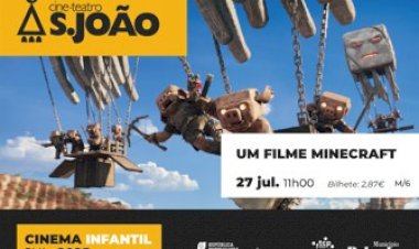Cinema Infantil:  “Um Filme Minecraft” para ver em Julho