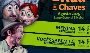 Chaves recebe 8.ª edição do Festival de Teatro de Rua em Agosto