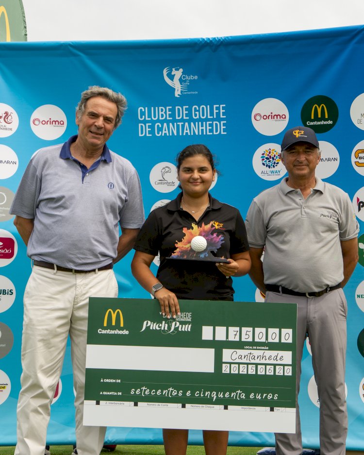 V CANTANHEDE INTERNATIONAL PITCH & PUTT “ALINE, TRI-CAMPEÔ