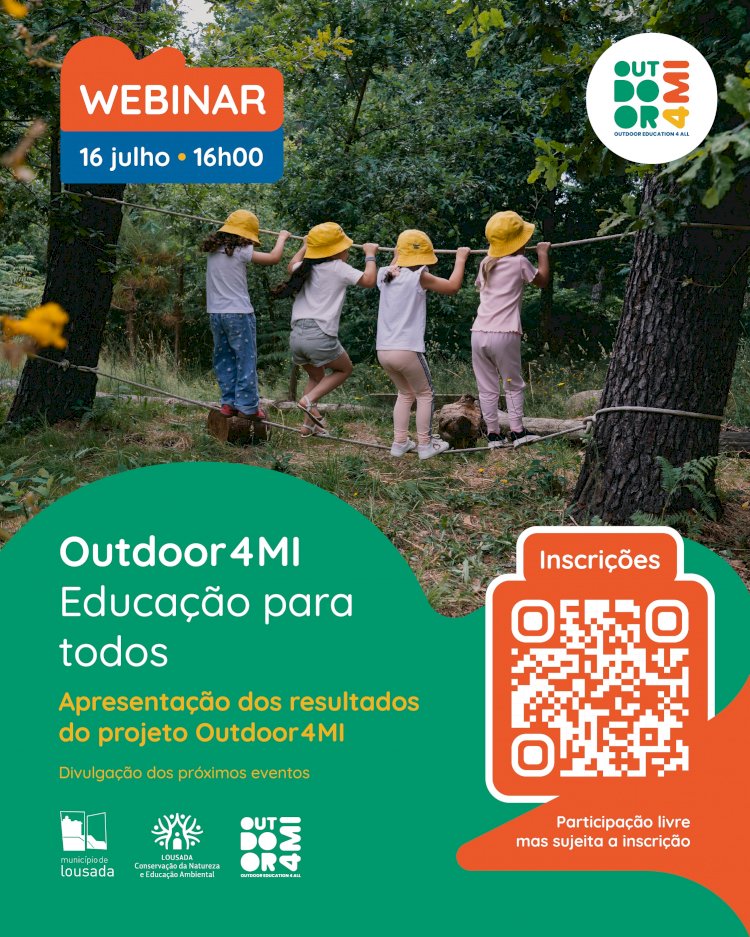 Projeto europeu Outdoor4MI – Educação Outdoor para todos
