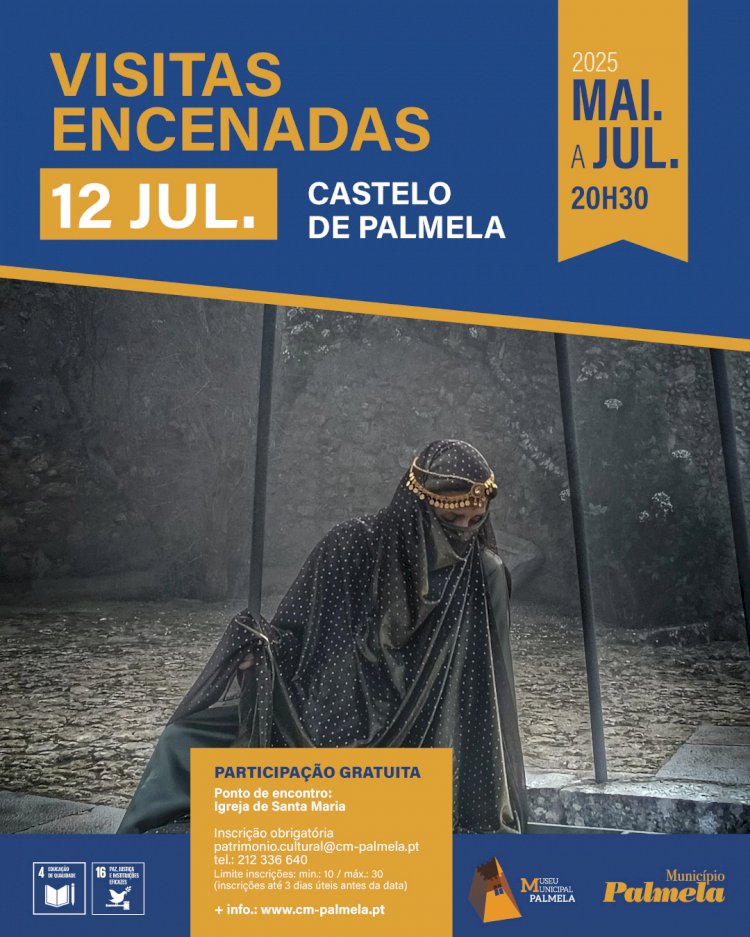Visita Encenada ao Castelo de Palmela - inscrição gratuita!