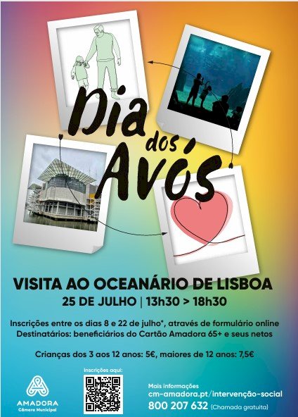 Avós e Netos da Amadora vão visitar o Oceanário!