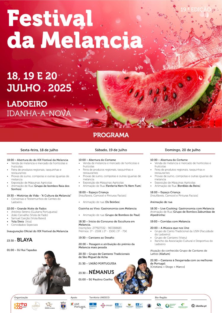 Festival da Melancia: está de volta o festival mais fresco do verão