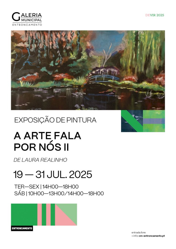 Exposição de Pintura “A Arte fala por nós” de Laura Realinho