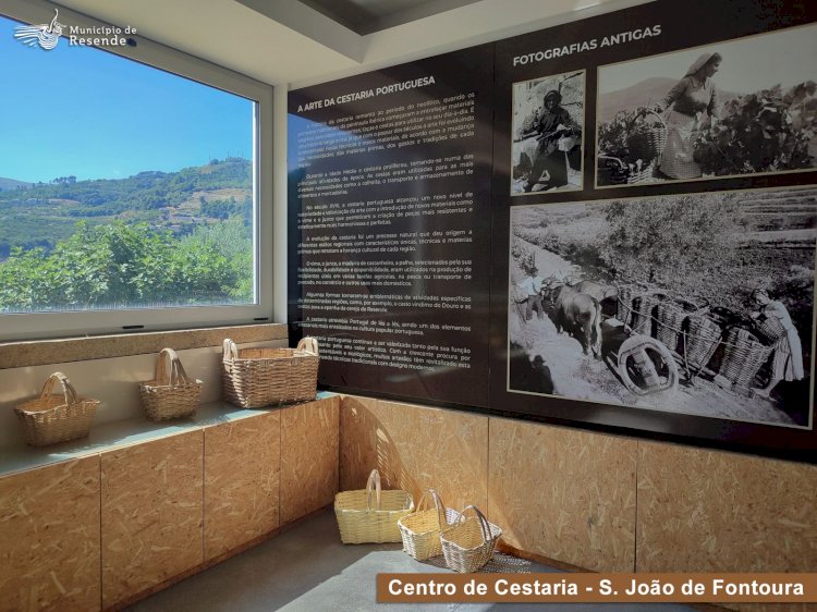 Inauguração do Centro de Cestaria em S. João de Fontoura homenageia tradição local