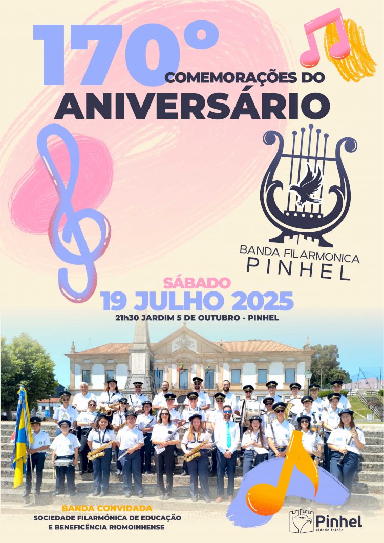 Comemorações do aniversário da Banda Filarmónica de Pinhel