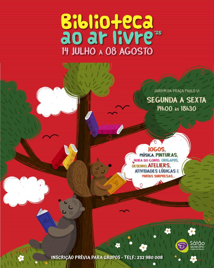 Biblioteca ao Ar Livre em Sátão