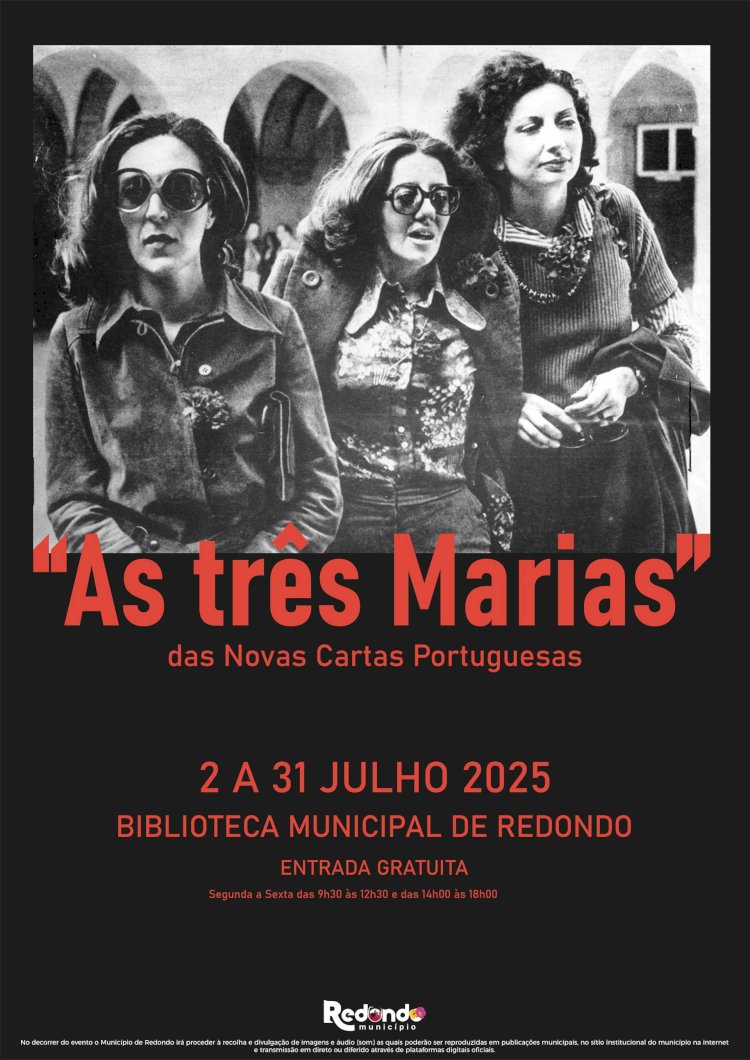 Exposição bibliográfica “As três Marias” das Novas Cartas Portuguesas