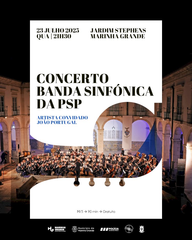 Banda Sinfónica da PSP actua no Jardim Stephens