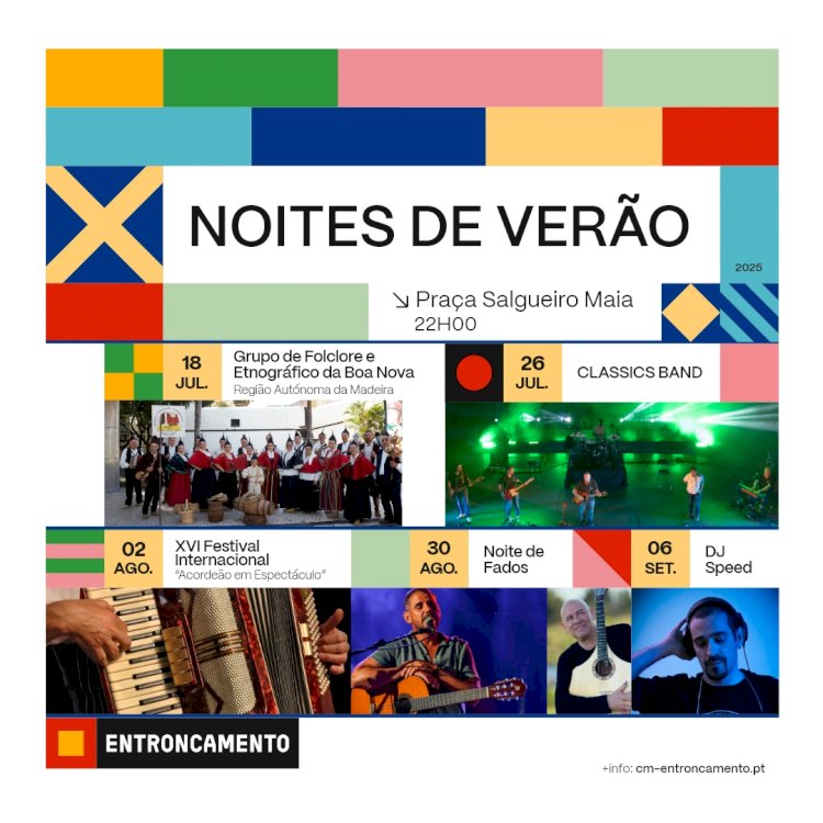 “Noites de Verão” estão de volta ao Entroncamento
