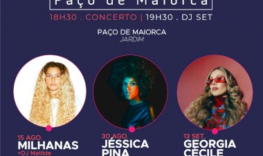 Melodias ao Entardecer na Figueira da Foz com Milhanas, Jéssica Pina e Georgia Cécile