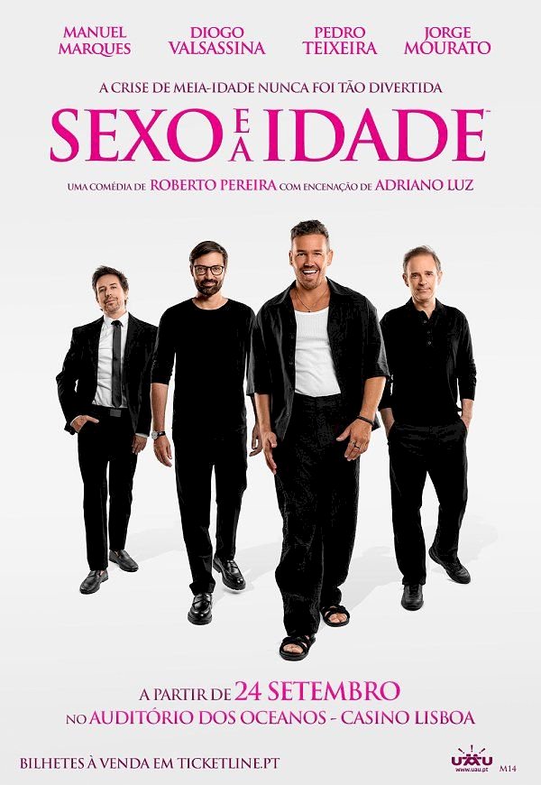 "Sexo e a Idade" com elenco de luxo no Auditório dos Oceanos do Casino Lisboa   