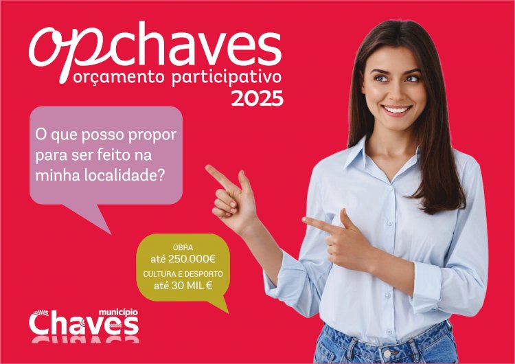 Arranca a 11.ª edição do Orçamento Participativo: as suas ideias podem transformar o concelho!