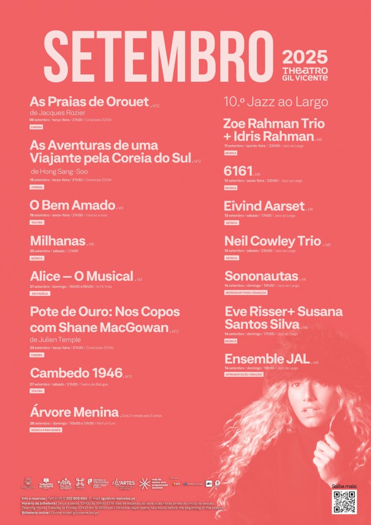 Programação de Setembro do TGV celebra uma década de Jazz ao Largo