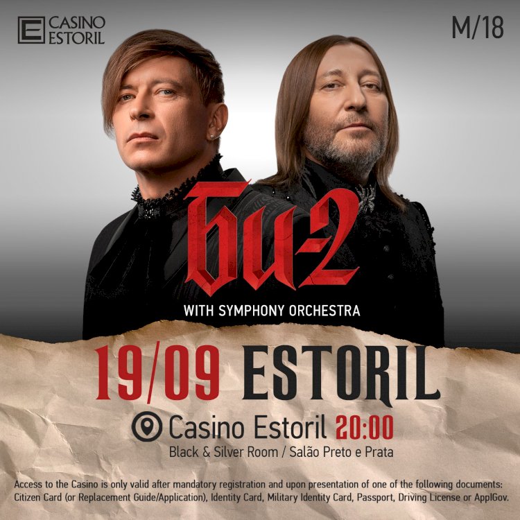 Concerto especial da banda bielorrussa Bi-2 com Orquestra Sinfónica no Casino Estoril