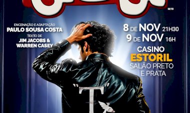 Musical “Grease” em novembro no Salão Preto e Prata do Casino Estoril