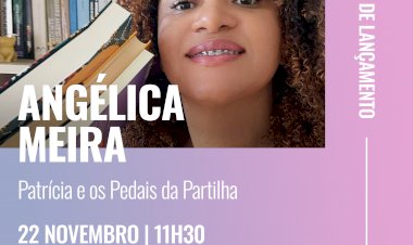 Lançamento do livro "Patrícia e os Pedais da Partilha"
