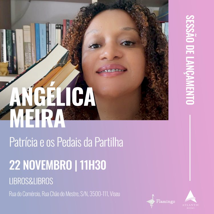 Lançamento do livro "Patrícia e os Pedais da Partilha"