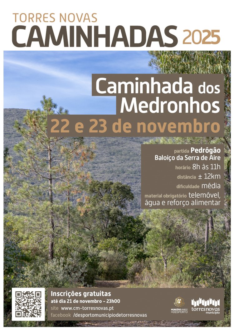 Caminhada dos Medronhos | 22 e 23 de Novembro