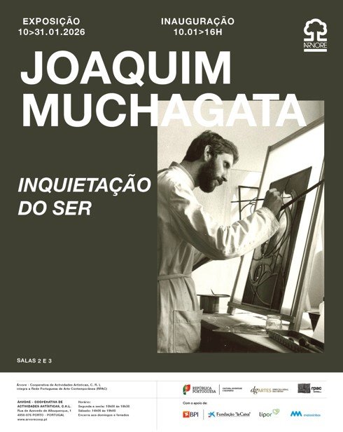 Exposição “Inquietação do Ser” de Joaquim Muchagata